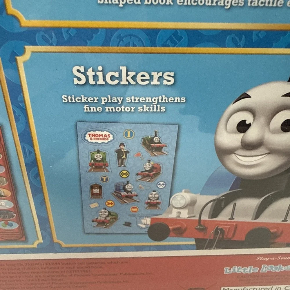 2018 Thomas The Train 3 Book Set And 20 Stickers Gift Set Phoenix International